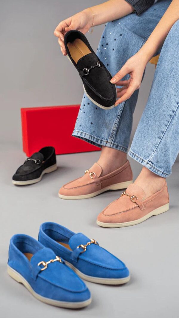 RANA mocassin en daim souple – Image 3